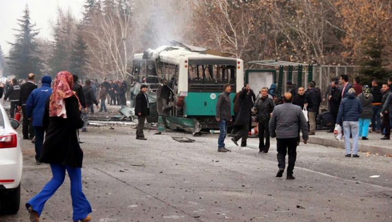 Τα «Γεράκια» ανέλαβαν την ευθύνη για τη φονική έκρηξη στην Καισάρεια της Τουρκίας
