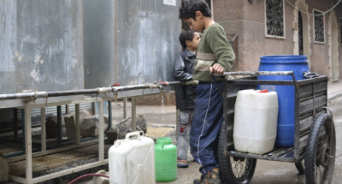Οι αντάρτες μόλυναν με ντίζελ το νερό της Δαμασκού