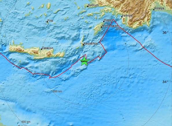 Υποδοχή του νέου χρόνου με Ρίχτερ για την Κάρπαθο