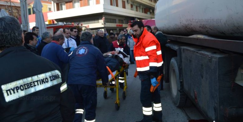 Χίος: Βυτιοφόρο παρέσυρε πεζό στο λιμάνι