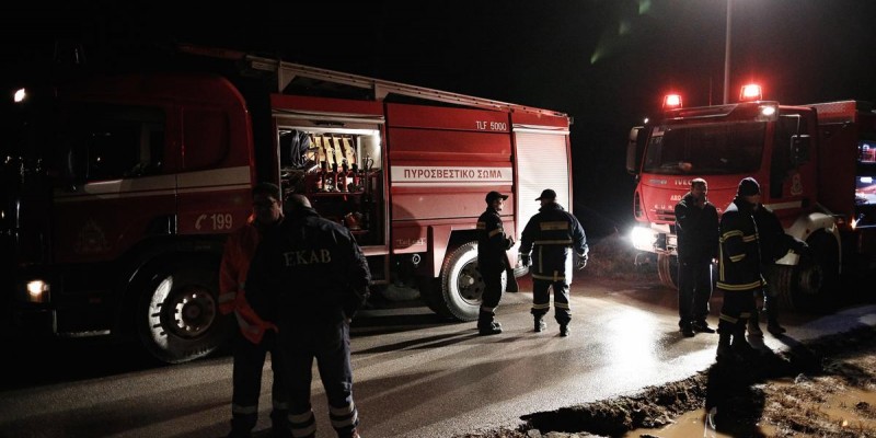 Πυρκαγιά σε εργοστάσιο στον Τύρναβο