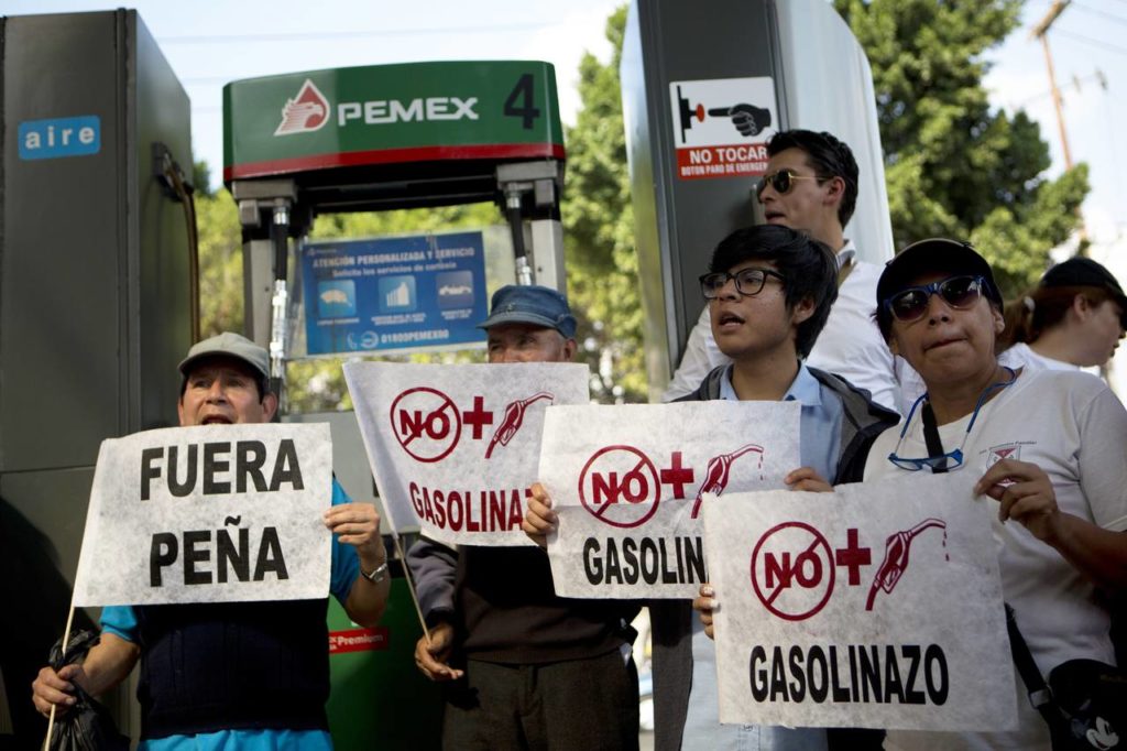 Μεξικό: Διαδηλώσεις εξαιτίας της αύξησης των τιμών βενζίνης και ντίζελ