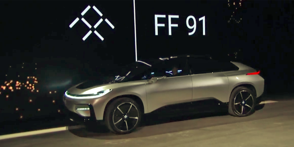Νέο ηλεκτρικό αυτοκίνητο από τη Faraday Futureν με καλύτερες επιδόσεις από το Tesla