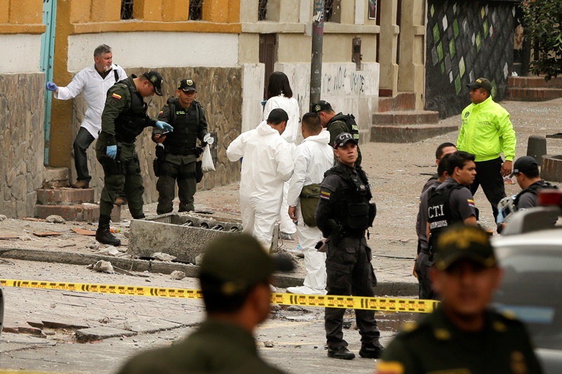 Κολομβία: Ένας νεκρός και 30 τραυματίες από έκρηξη στη Μπογκοτά