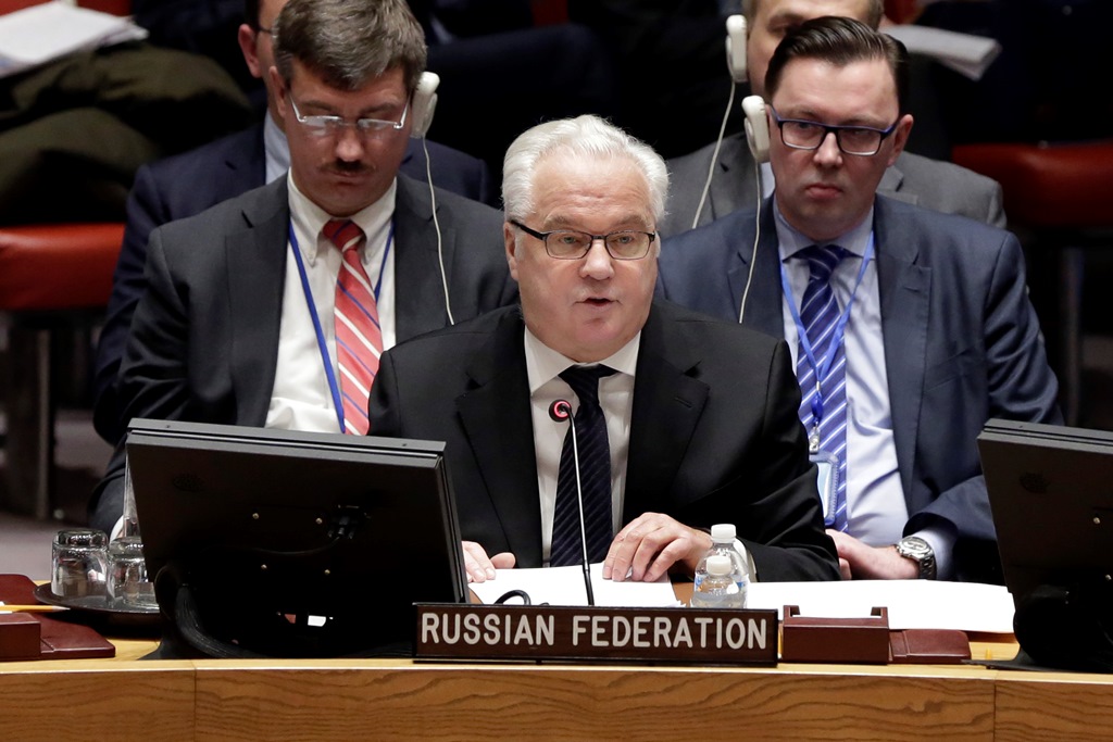 Πέθανε ο Ρώσος πρεσβευτής στα Ηνωμένα Έθνη Βιτάλι Τσούρκιν