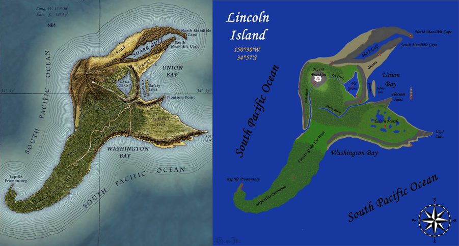 Σε δημοπρασία ο χάρτης που σχεδίασε ο Ιούλιος Βερν για τη «Μυστηριώδη Νήσο»