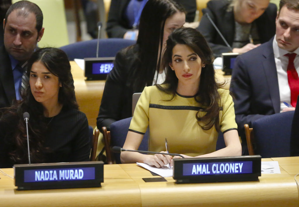Αμάλ Κλούνεϊ: Να επιτρέψει το Ιράκ στα Ηνωμένα Έθνη να κάνει έρευνα για εγκλήματα εναντίον των Γιαζίντι