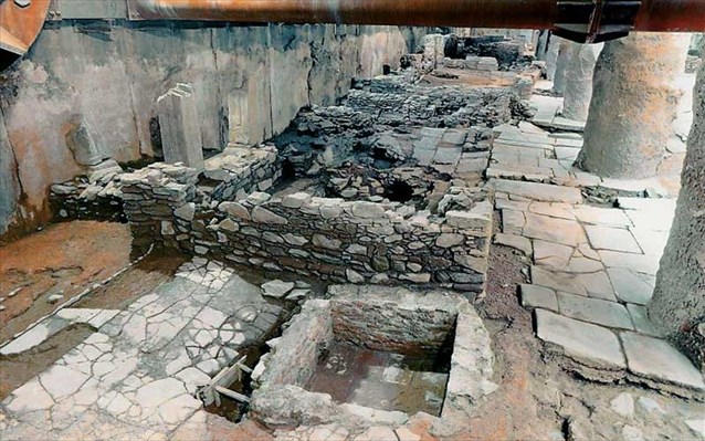 Θεσσαλονίκη: Τα έργα του μετρό αποκάλυψαν πλατεία του 6ου μ.Χ. αιώνα