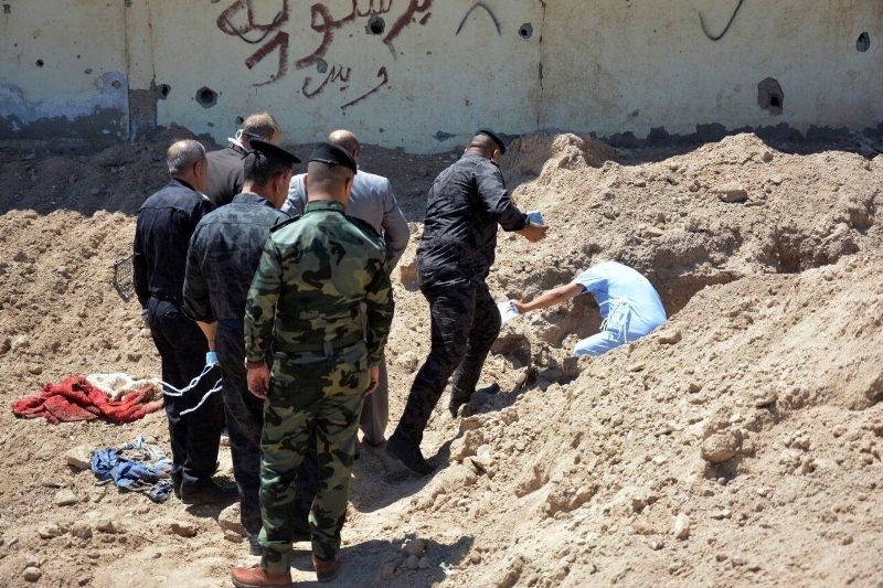 Ιράκ: Βρέθηκε ομαδικός τάφος εκατοντάδων θυμάτων του Ισλαμικού Κράτους