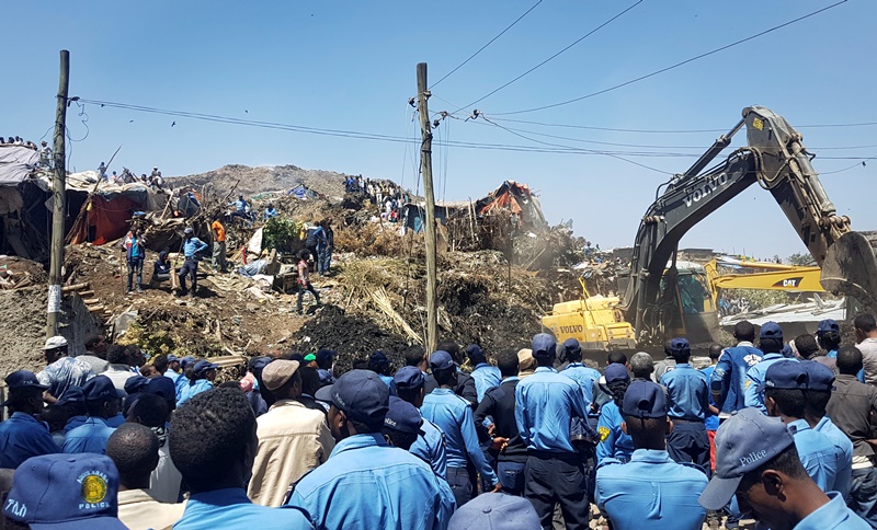 Αιθιοπία: 46 νεκροί από κατολίσθηση σκουπιδιών