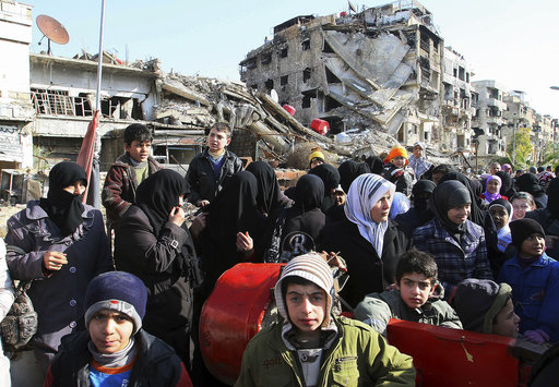 Συρία: Ανθρωπιστική βοήθεια σε τέσσερις πόλεις, πρώτη φορά από τον Νοέμβριο (Photos)