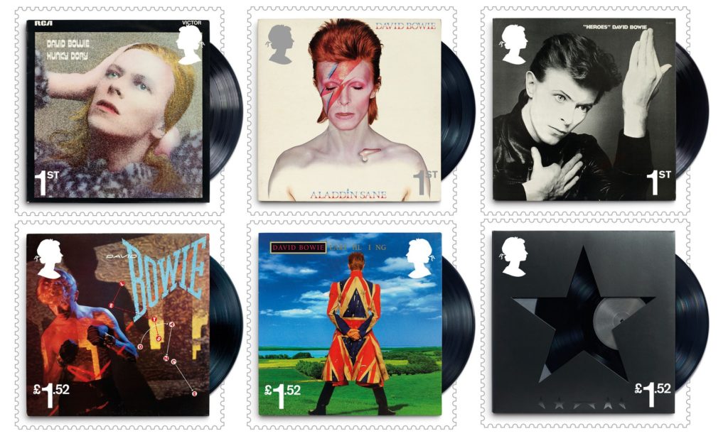 David Bowie: Ταξίδι στο διάστημα για τα γραμματόσημα αφιερωμένα στον αιώνιο starman