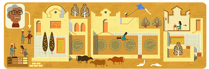 Hassan Fathy: Το σημερινό Doodle της Google είναι αφιερωμένο στον σπουδαίο αρχιτέκτονα