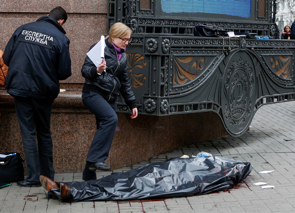 Ο Ποροσένκο κατηγορεί τη Ρωσία για τρομοκρατική ενέργεια