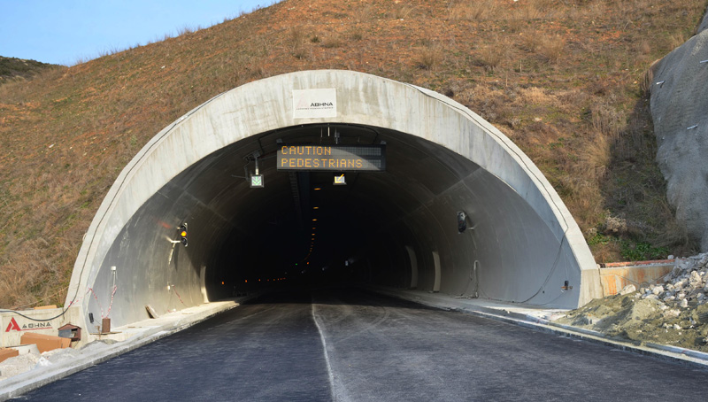 Τις επόμενες μέρες στην κυκλοφορία 4 σήραγγες στην Κορίνθου-Πατρών