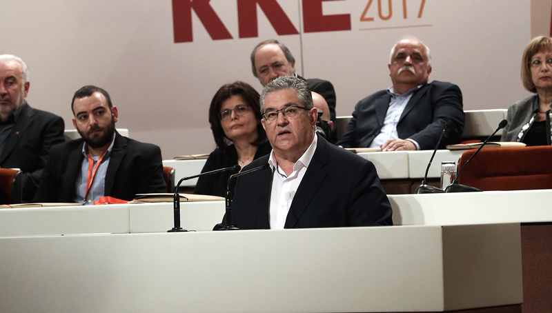 Συνέδριο ΚΚΕ: Ο Δημήτρης Κουτσούμπας εξελέγη γενικός γραμματέας