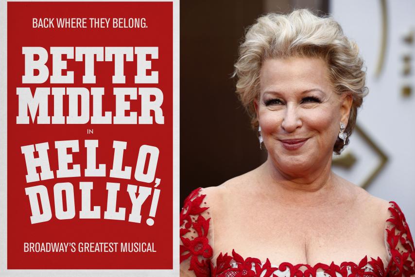 Χαμός με το «Hello, Dolly!» με την Μπέτι Μίντλερ!