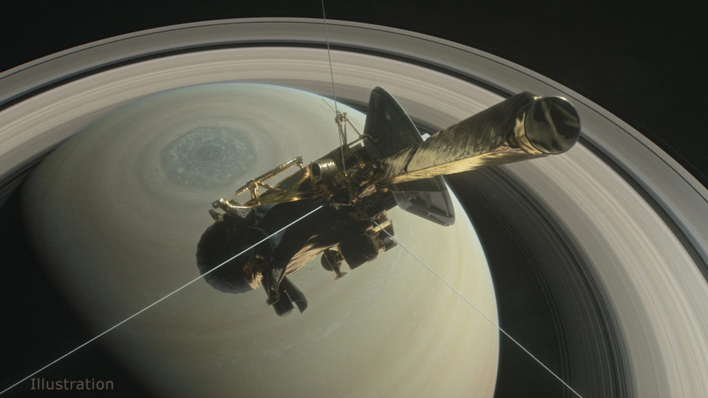 Φινάλε στον Κρόνο θα κάνει η διαστημοσυσκευή Cassini