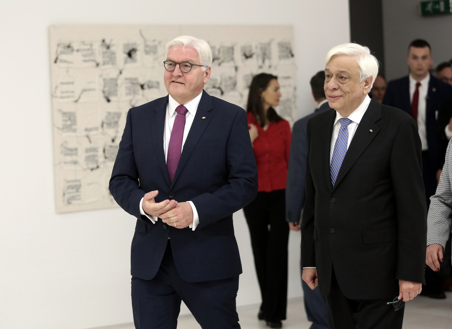 Οι πρόεδροι Ελλάδας και Γερμανίας εγκαινίασαν τη Documenta 14