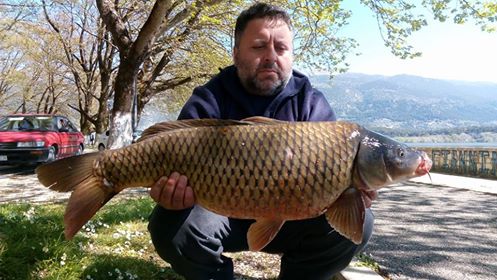 Ιωάννινα: Κυπρίνο 10 κιλά «έβγαλε» η λίμνη