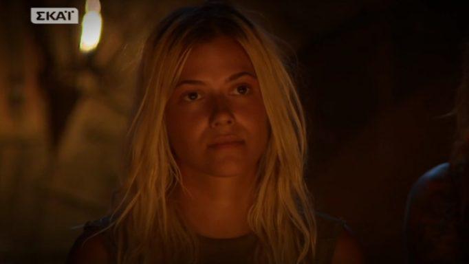 Survivor: Η αποχώρηση της Λάουρας και η ανησυχία της πριν φύγει από το νησί (Video)