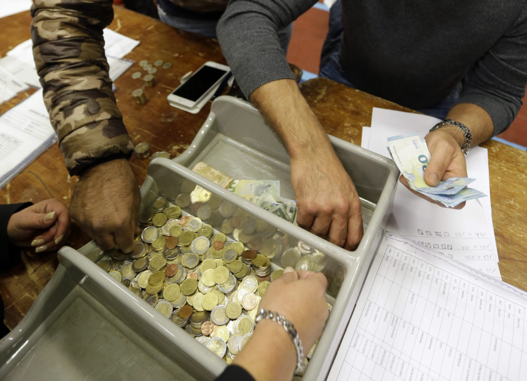 Μονόλεπτα και δίλεπτα τέλος στην Ιταλία