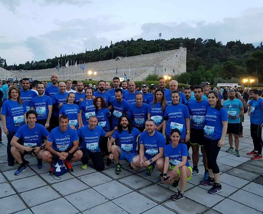 Λάμψη πρωτιάς για τη «Novasports Running Team» στο Νυχτερινό Αγώνα Δρόμου «Lighting up Athens»!