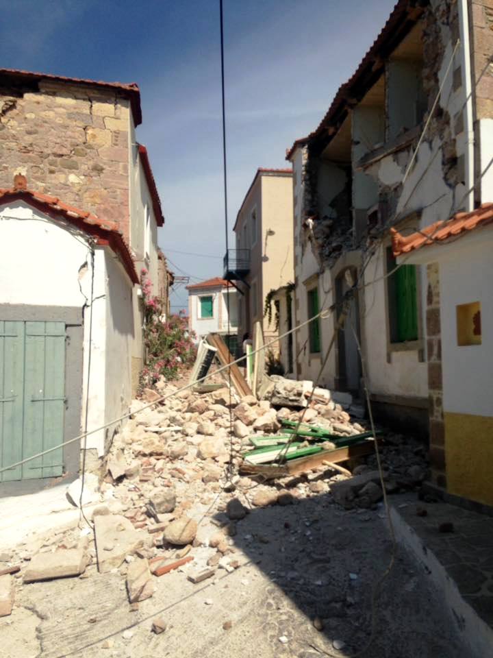 Σεισμός Λέσβος: 482 κτίσματα μη κατοικήσιμα