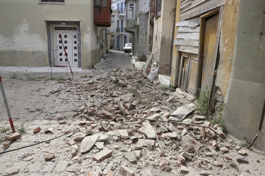 Η απεικόνιση του ρήγματος του σεισμού (Photo)