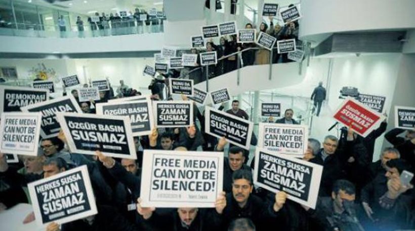 Η τουρκική κυβέρνηση κάνει ένα «πραγματικό κυνήγι ενάντια στον Τύπο»