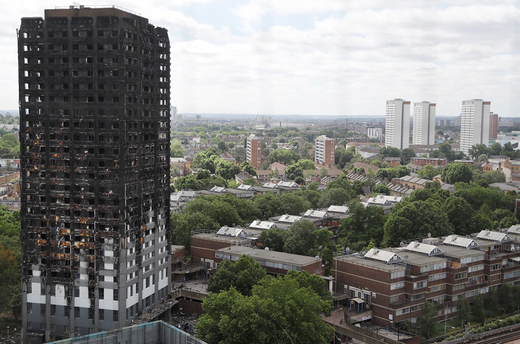 Λονδίνο: Πέντε πολυκατοικίες εκκενώθηκαν τη νύχτα για το φόβο της φωτιάς