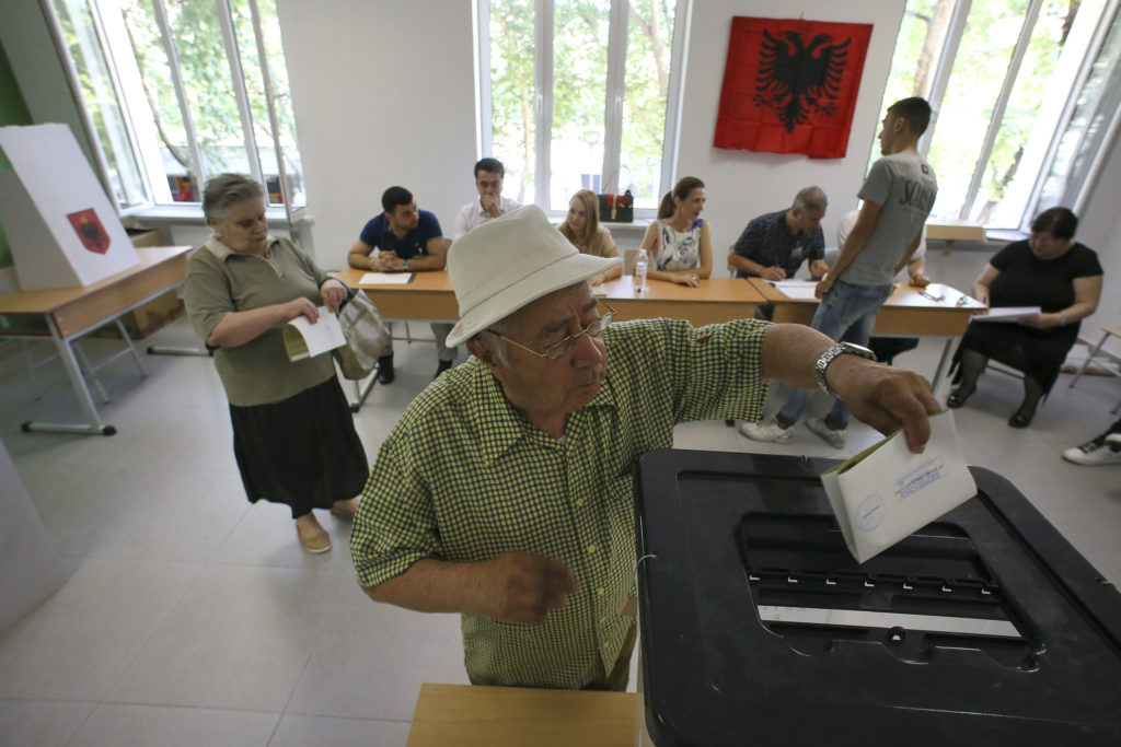 Αλβανία: 44% το ποσοστό συμμετοχής