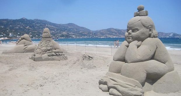 Ηράκλειο: Η άμμος “ζωντάνεψε”!- Δείτε τα καταπληκτικά γλυπτά στην Αμμουδάρα (videos)