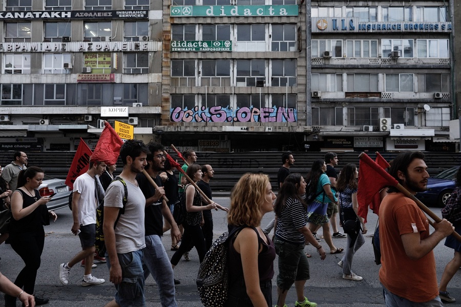 Πορείες αλληλεγγύης για την Ηριάννα και τον Περικλή σε Αθήνα και Θεσσαλονίκη (Photos)