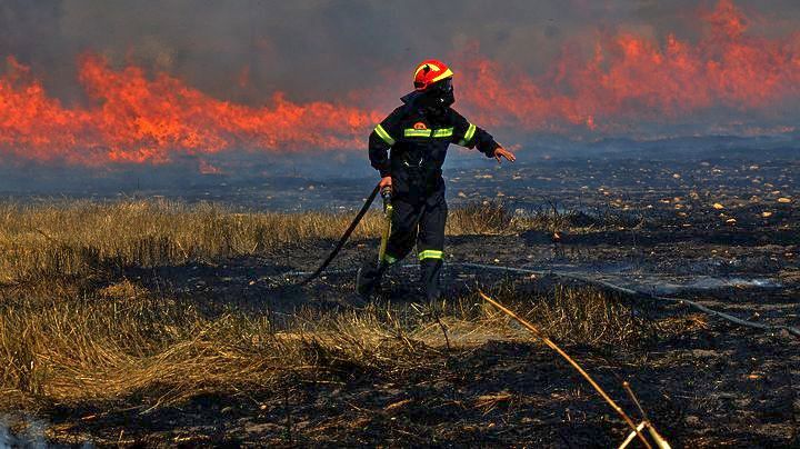 Πυρκαγιά στην περιοχή Αδάμι Αργολίδας