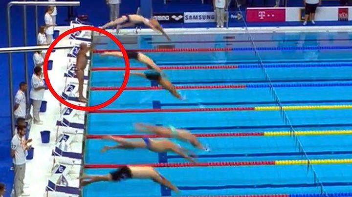 Ο Ισπανός κολυμβητής κράτησε «Ενός λεπτού σιγή» κι έχασε την εκκίνηση – Παρά την άρνηση των διοργανωτών