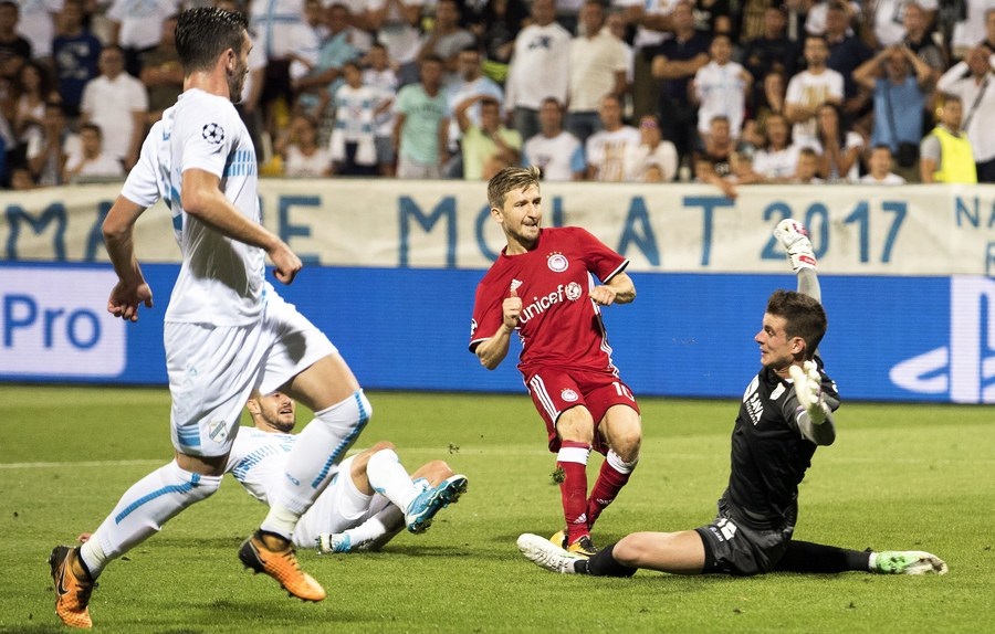 Στους ομίλους του Champions League ο Ολυμπιακός – Νίκη και στην Κροατία