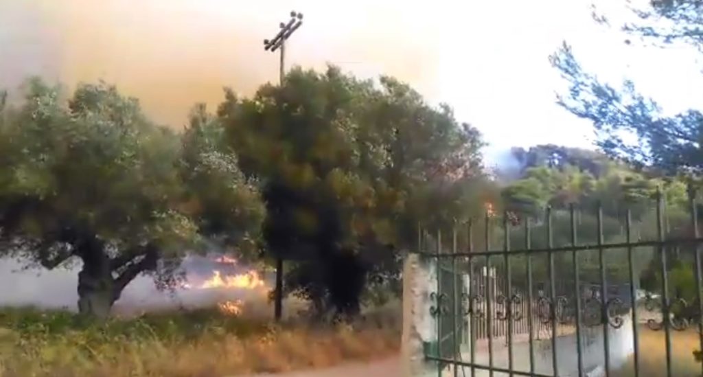 Ζάκυνθος: Εκκενώνεται χωριό – κάηκαν σπίτια