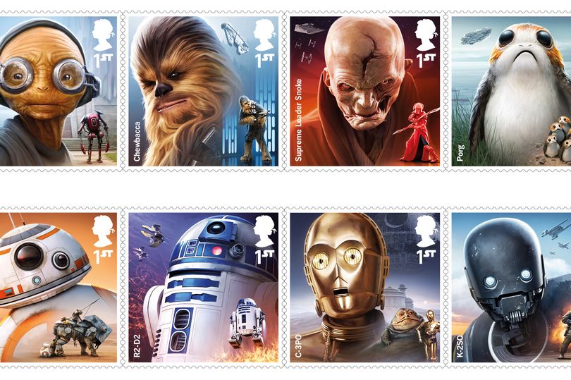 Το Λονδίνο «τιμά» και πάλι το Star Wars με γραμματόσημα!