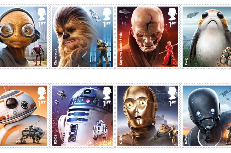 Το Λονδίνο «τιμά» και πάλι το Star Wars με γραμματόσημα!