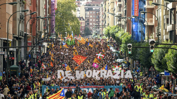 ΟΙ Βάσκοι στηρίζουν τους Καταλανούς