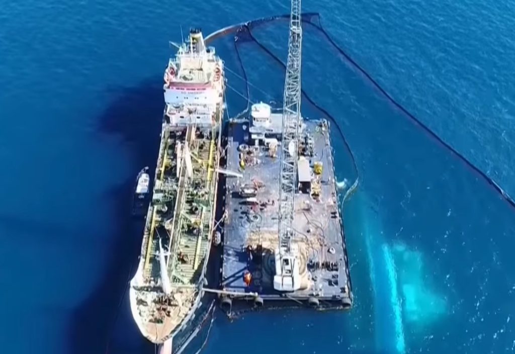 Λαθραία καύσιμα σε πλοίο που συμμετείχε στην απάντληση πετρελαίου από το «Αγία Ζώνη ΙΙ»!
