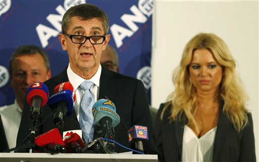 Ο Αντρέι Μπάμπις νικητής των εκλογών στην Τσεχία