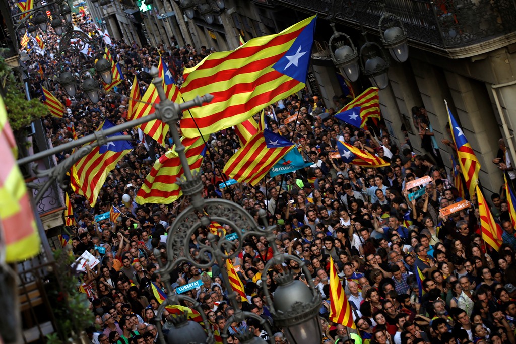 H διεθνής κοινότητα δεν αναγνωρίζει την ανεξαρτησία της Καταλονίας