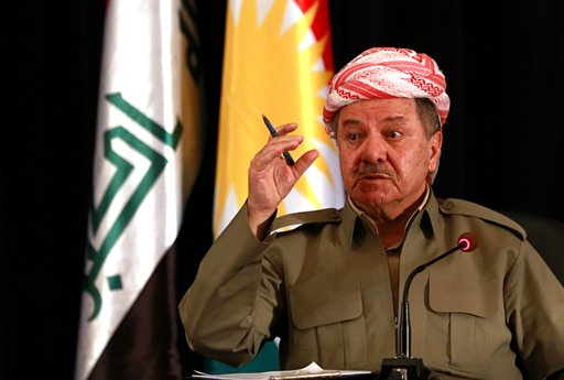 Ο Μπαρζανί παραδίδει την εξουσία στο Ιρακινό Κουρδιστάν την 1η Νοεμβρίου