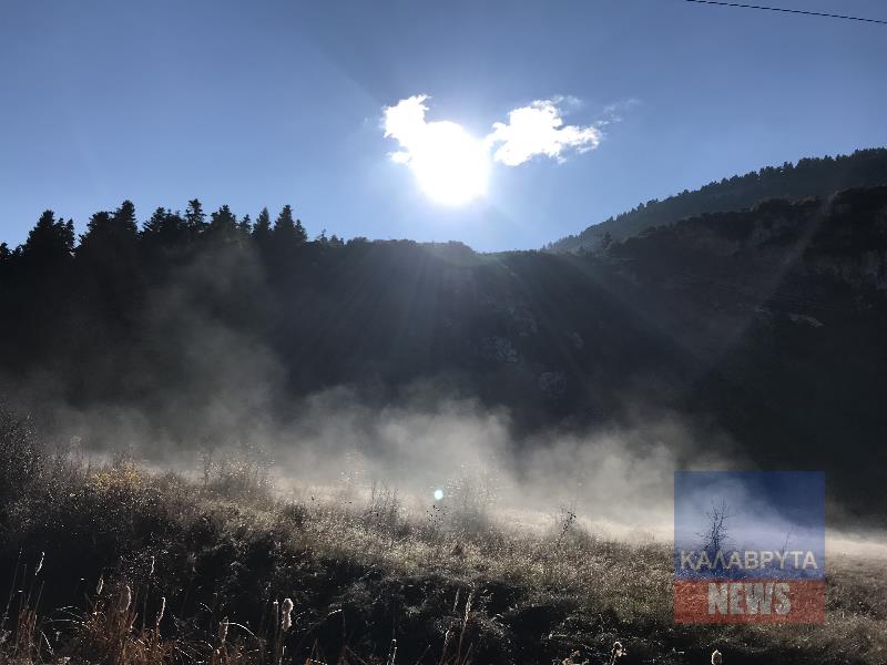 Δείτε ένα εντυπωσιακό φαινόμενο στον Χελμό, την «εξάχνωση»  (Video)