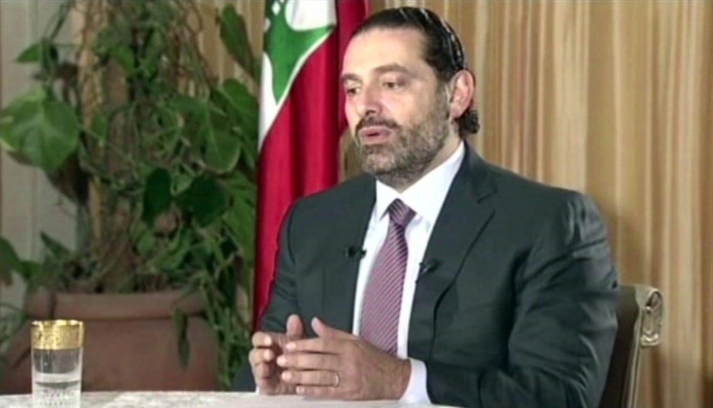 Ο παραιτηθείς πρωθυπουργός του Λιβάνου επισκέπτεται το Παρίσι μετά από πρόσκληση του Μακρόν