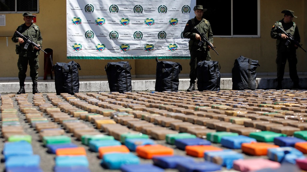 Κολομβία: Οι αρχές κατέσχεσαν  2,4 τόνους  κακαΐνης  από ομάδα ανταρτών