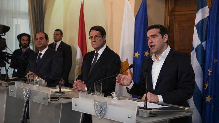 Ελλάδα-Κύπρος-Αίγυπτος: Σήμερα η τριμερής με επίκεντρο την οικονομία και την ενέργεια