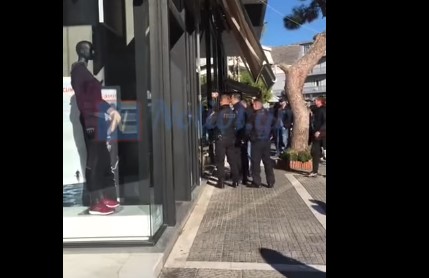 Βίντεο-ντοκουμέντο: Η στιγμή της σύλληψης του δράστη με τον παγοκόφτη
